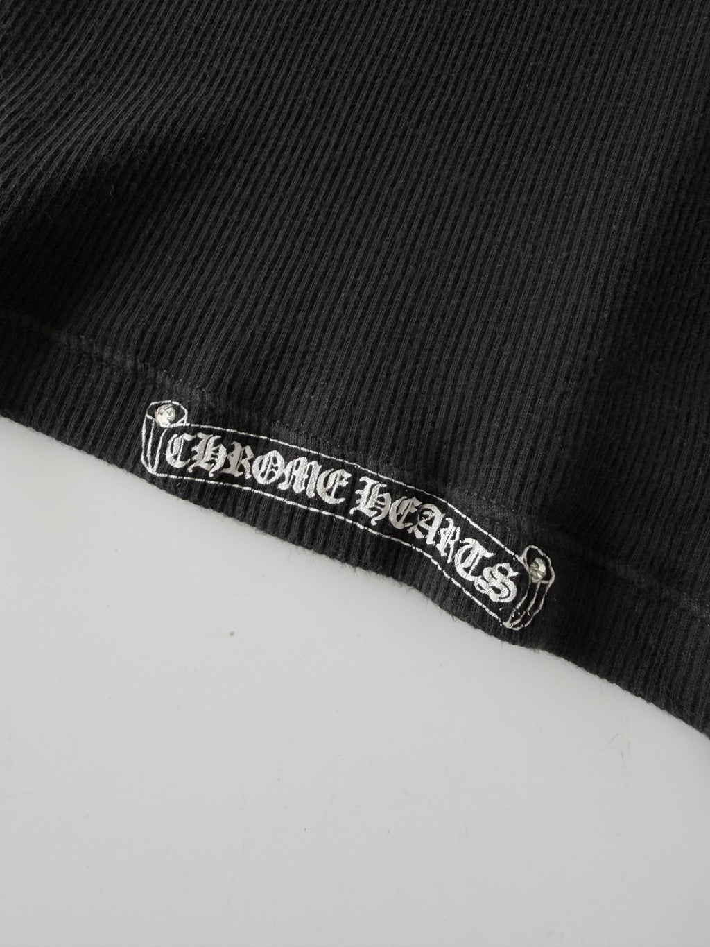 Rare Chrome Hearts Swarovski Crystal Side Logo Tank Top