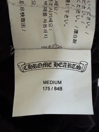 Chrome Hearts Black Retro Embroidered Shorts