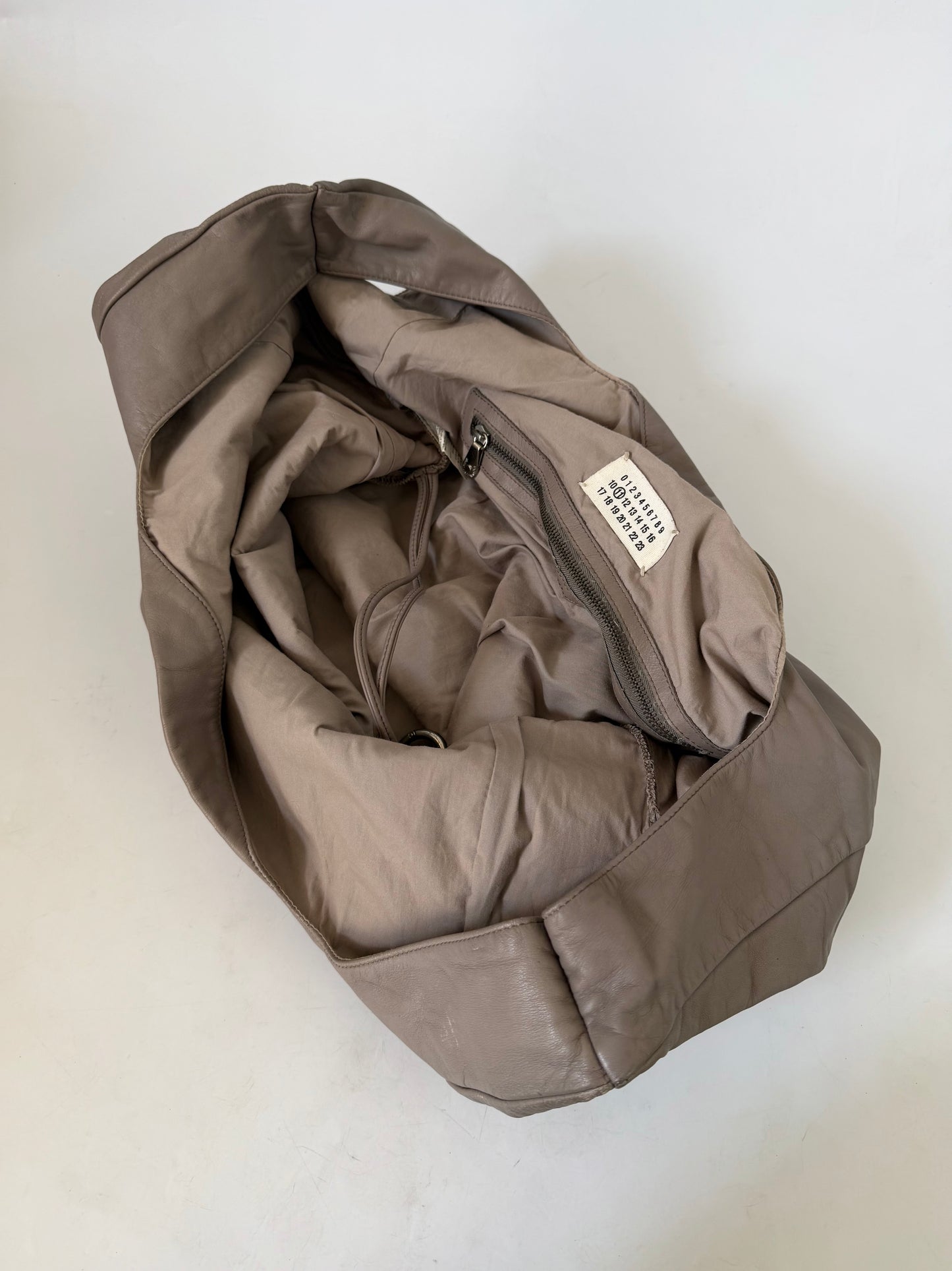 Martin Margiela SS11 Oversized Shopper Leather Tote Bag