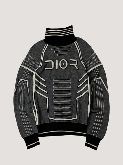 Dior Homme x Hajime Sorayama FW19 Technical Knit Turtleneck