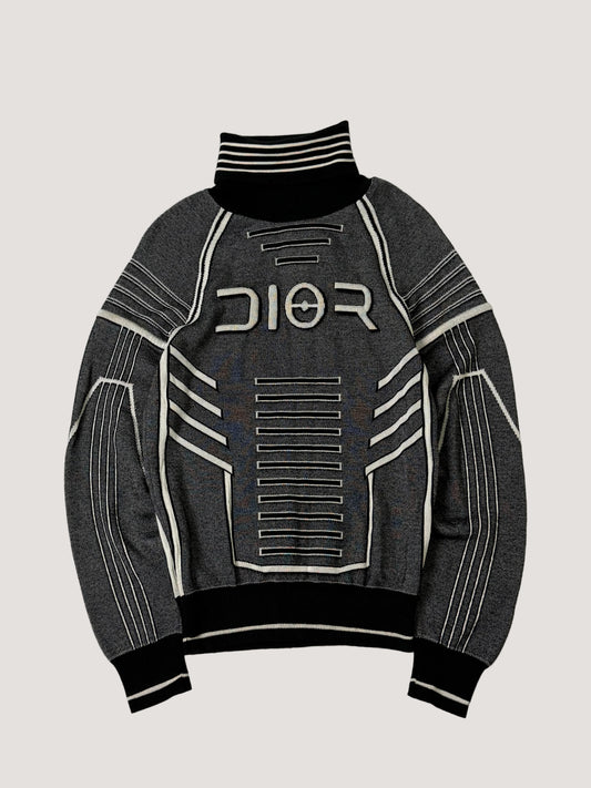 Dior Homme x Hajime Sorayama FW19 Technical Knit Turtleneck