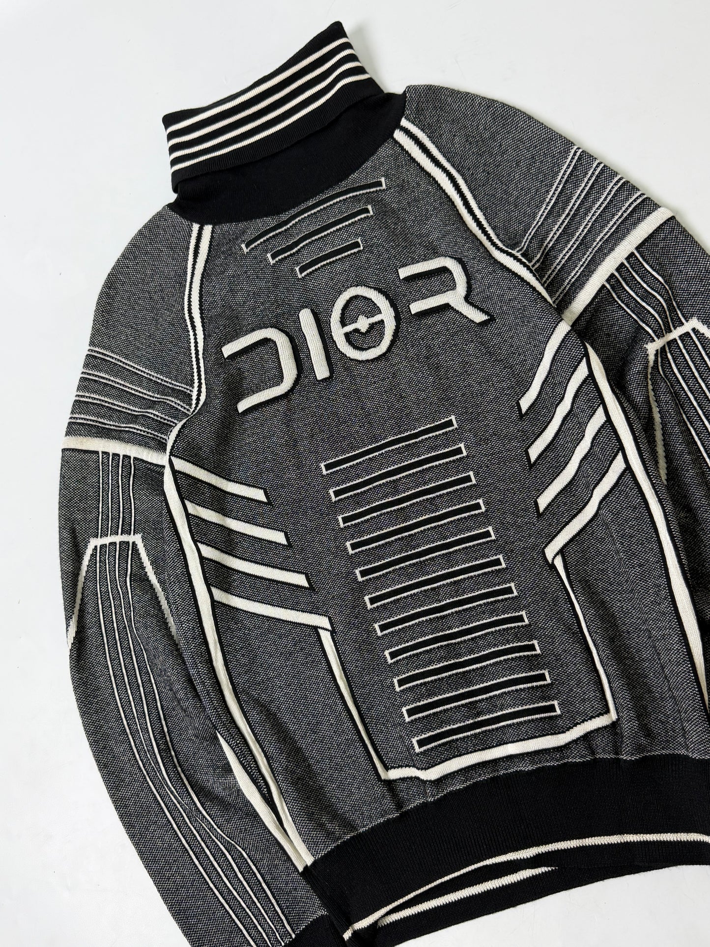 Dior Homme x Hajime Sorayama FW19 Technical Knit Turtleneck