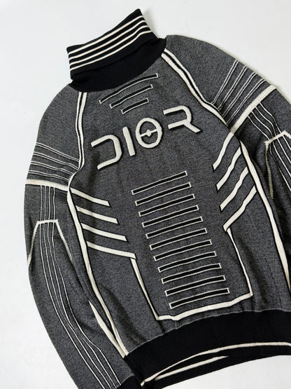 Dior Homme x Hajime Sorayama FW19 Technical Knit Turtleneck