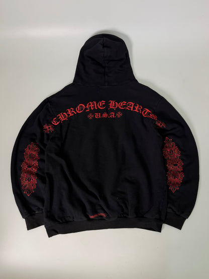 Chrome Hearts Friends and Family Floral Hoodie
