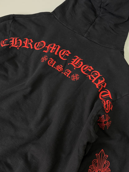 Chrome Hearts Friends and Family Floral Hoodie