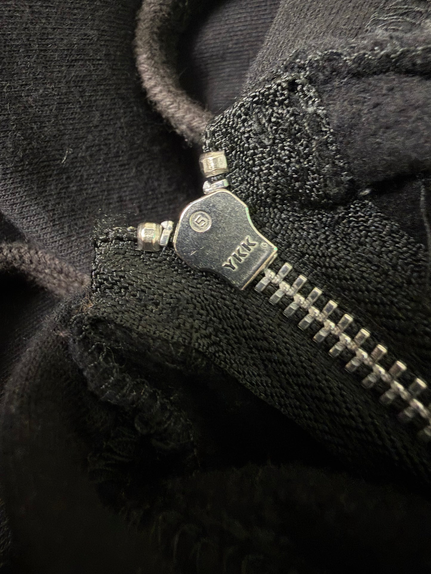 Chrome Hearts Rolling Stone Blue Tongue Horseshoe Hoodie