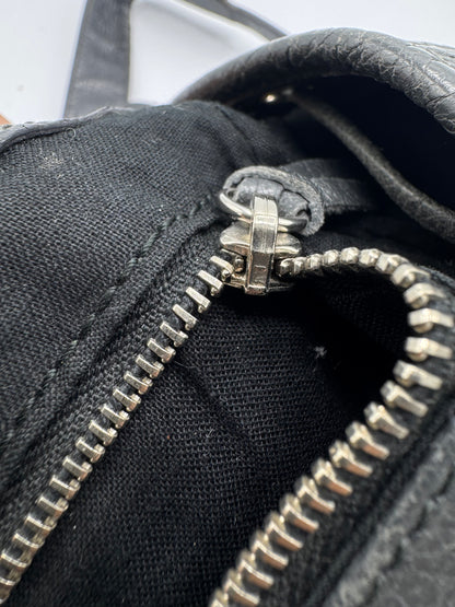 BALENCIAGA Leather Baby Diam Classic Traveller Backpack