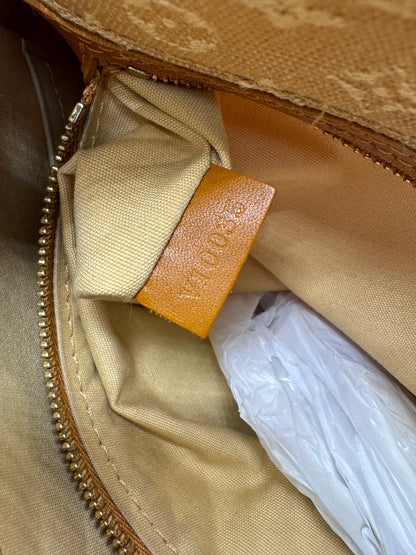 Louis Vuitton Monogram Mini Lin Mary Kate Besace Brown