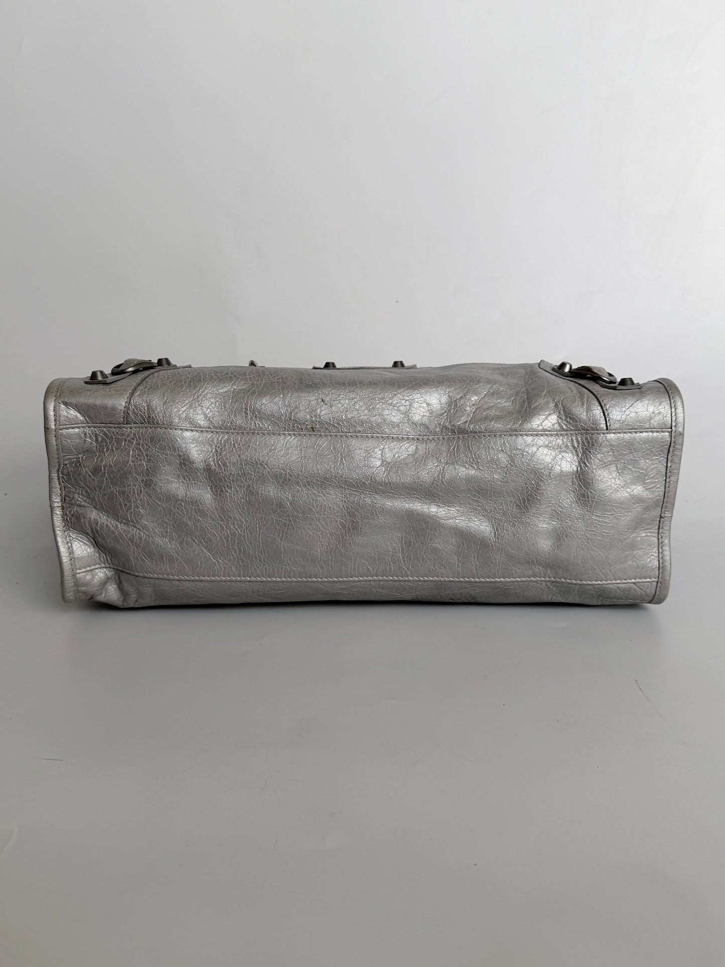 2000’s Balenciaga Silver Classic City Bag