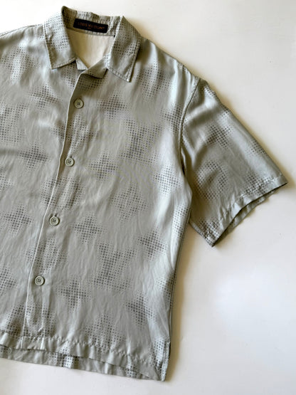 Louis Vuitton Pixelated Monogram Silk Shirt