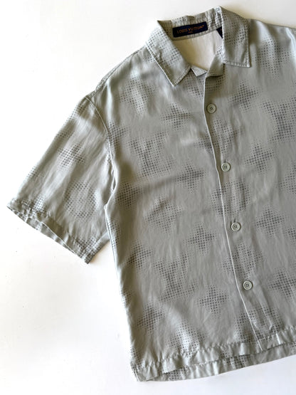 Louis Vuitton Pixelated Monogram Silk Shirt