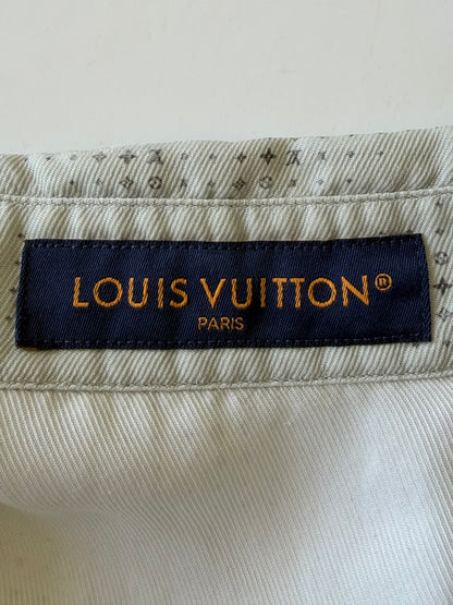 Louis Vuitton Pixelated Monogram Silk Shirt