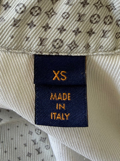 Louis Vuitton Pixelated Monogram Silk Shirt