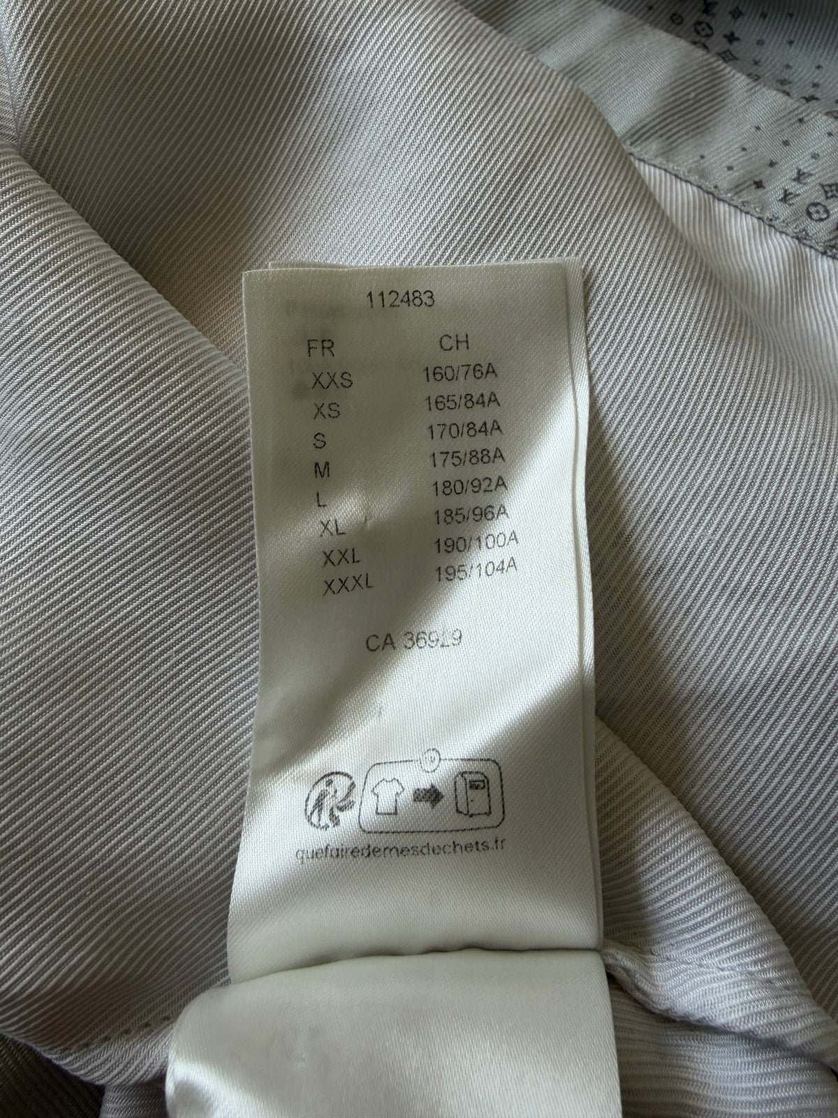 Louis Vuitton Pixelated Monogram Silk Shirt