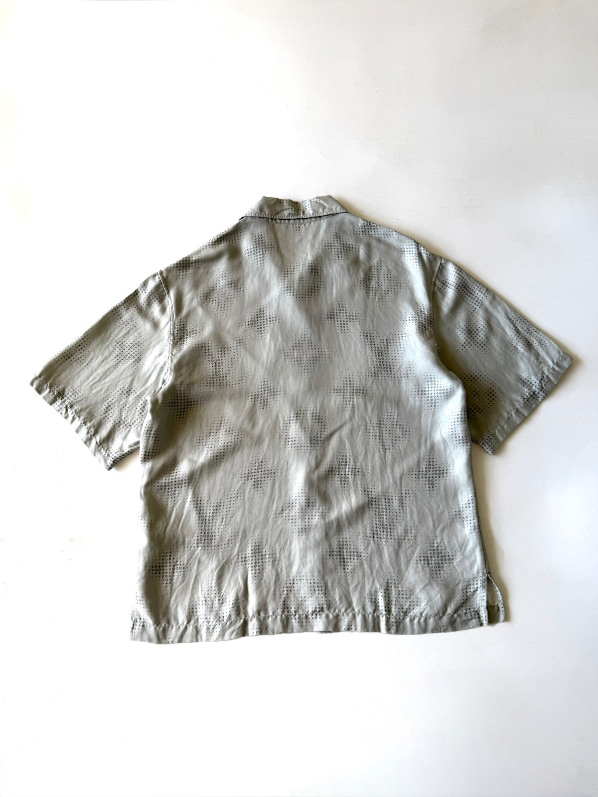 Louis Vuitton Pixelated Monogram Silk Shirt