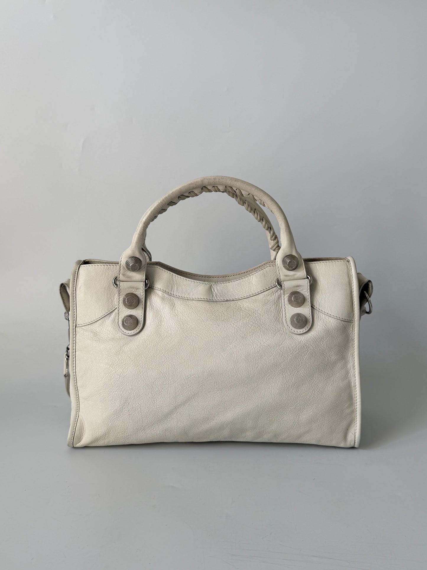 2000’s Balenciaga Praline Giant 21 Silver Hardware City Bag