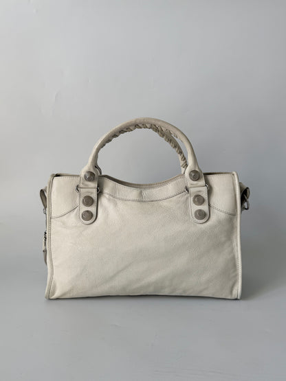 2000’s Balenciaga Praline Giant 21 Silver Hardware City Bag