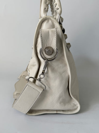 2000’s Balenciaga Praline Giant 21 Silver Hardware City Bag