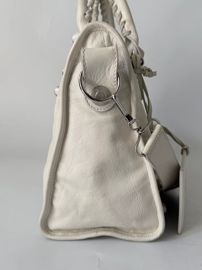 2000’s Balenciaga Praline Giant 21 Silver Hardware City Bag