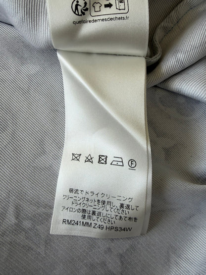 Louis Vuitton Blue Monogram Silk Shirt