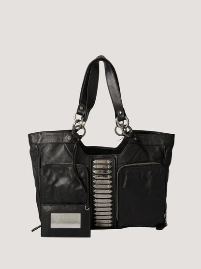 Balenciaga Black Sac Clous Tote Bag
