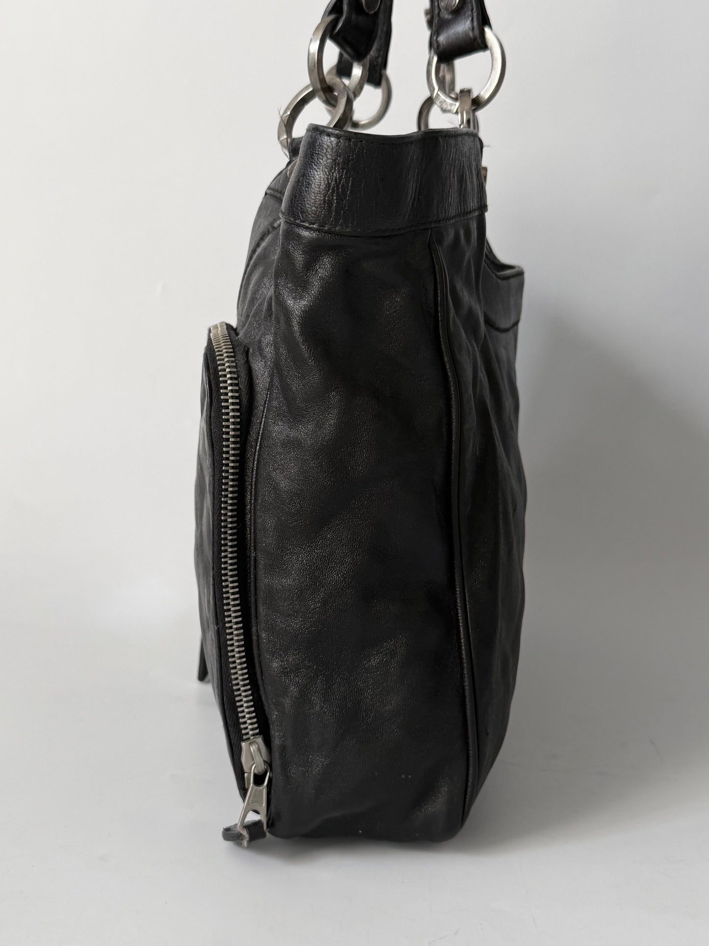 Balenciaga Black Sac Clous Tote Bag