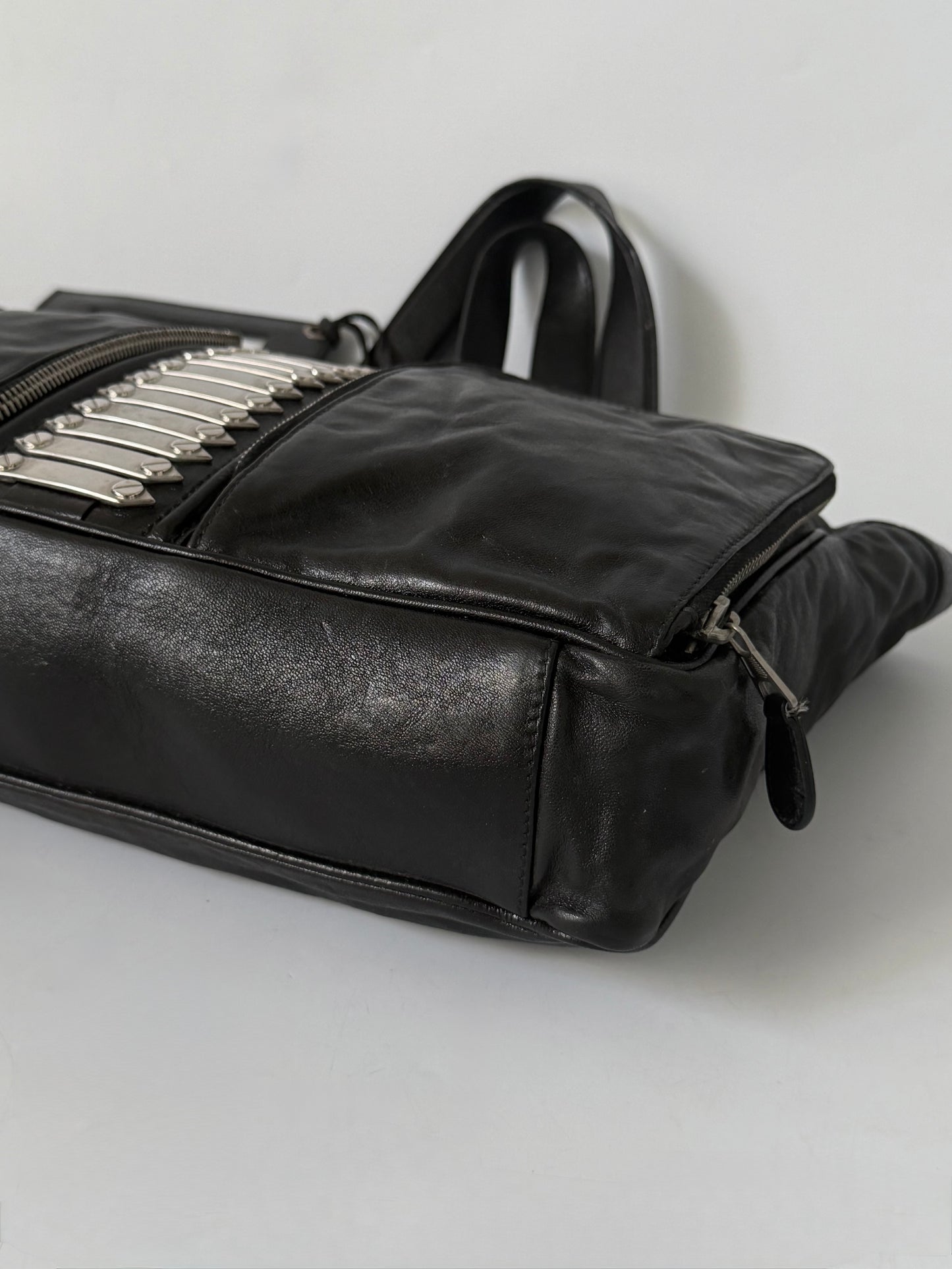 Balenciaga Black Sac Clous Tote Bag