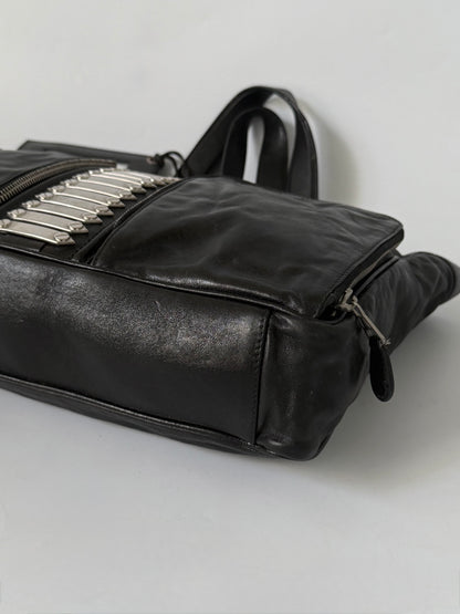 Balenciaga Black Sac Clous Tote Bag