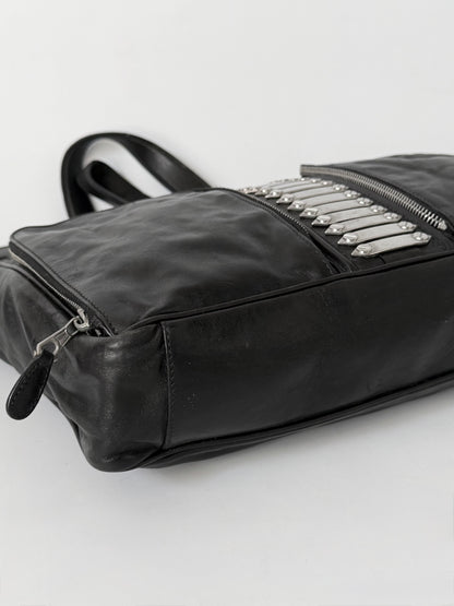 Balenciaga Black Sac Clous Tote Bag