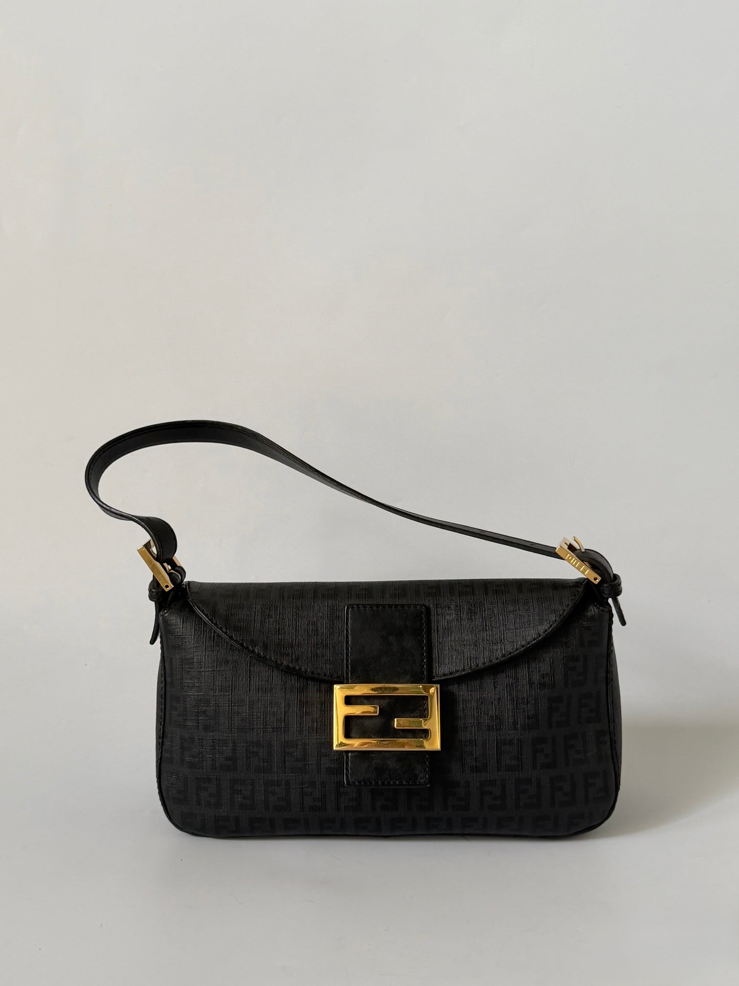 Fendi Zucchino Mama Baguette Bag