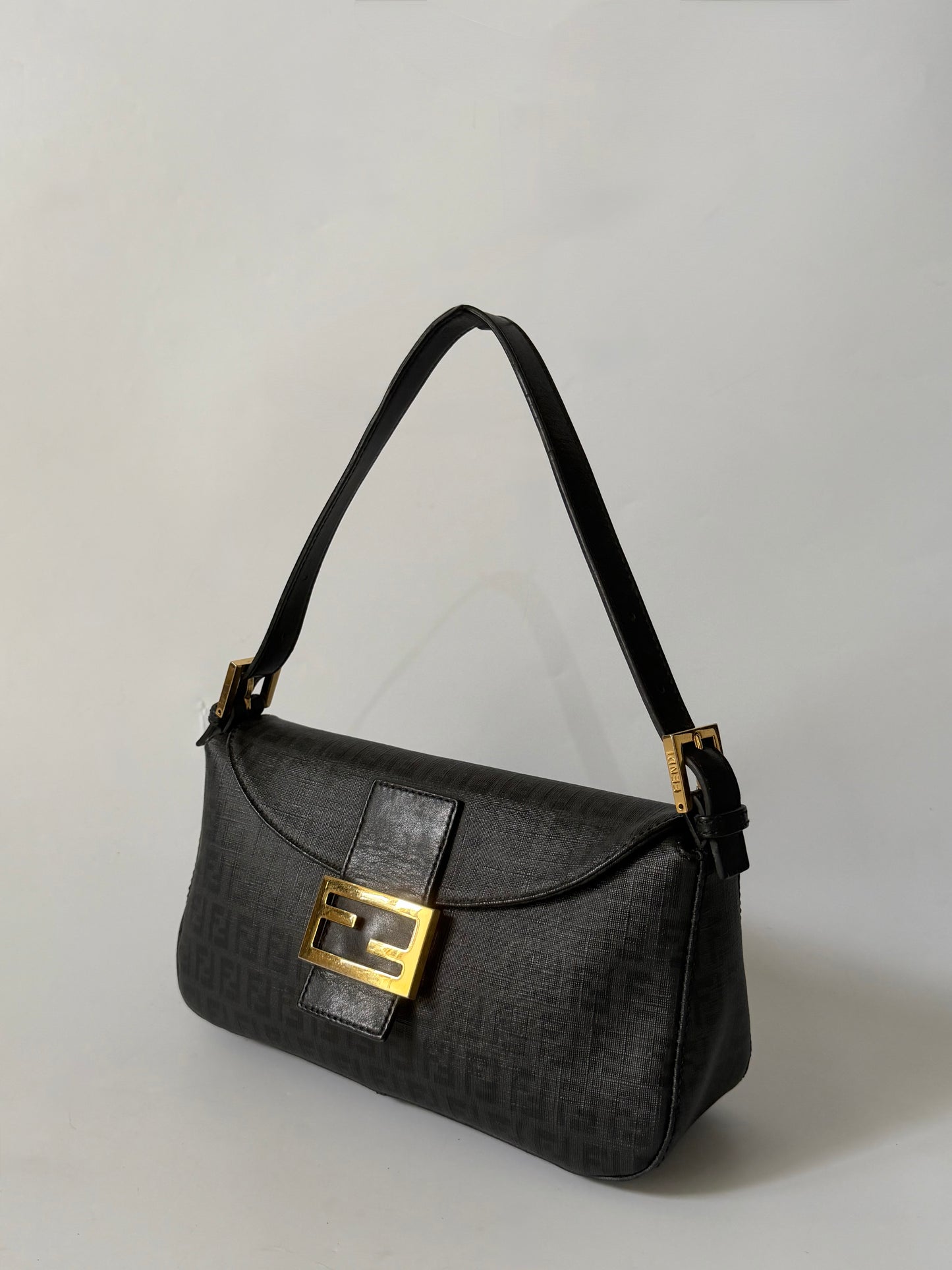 Fendi Zucchino Mama Baguette Bag
