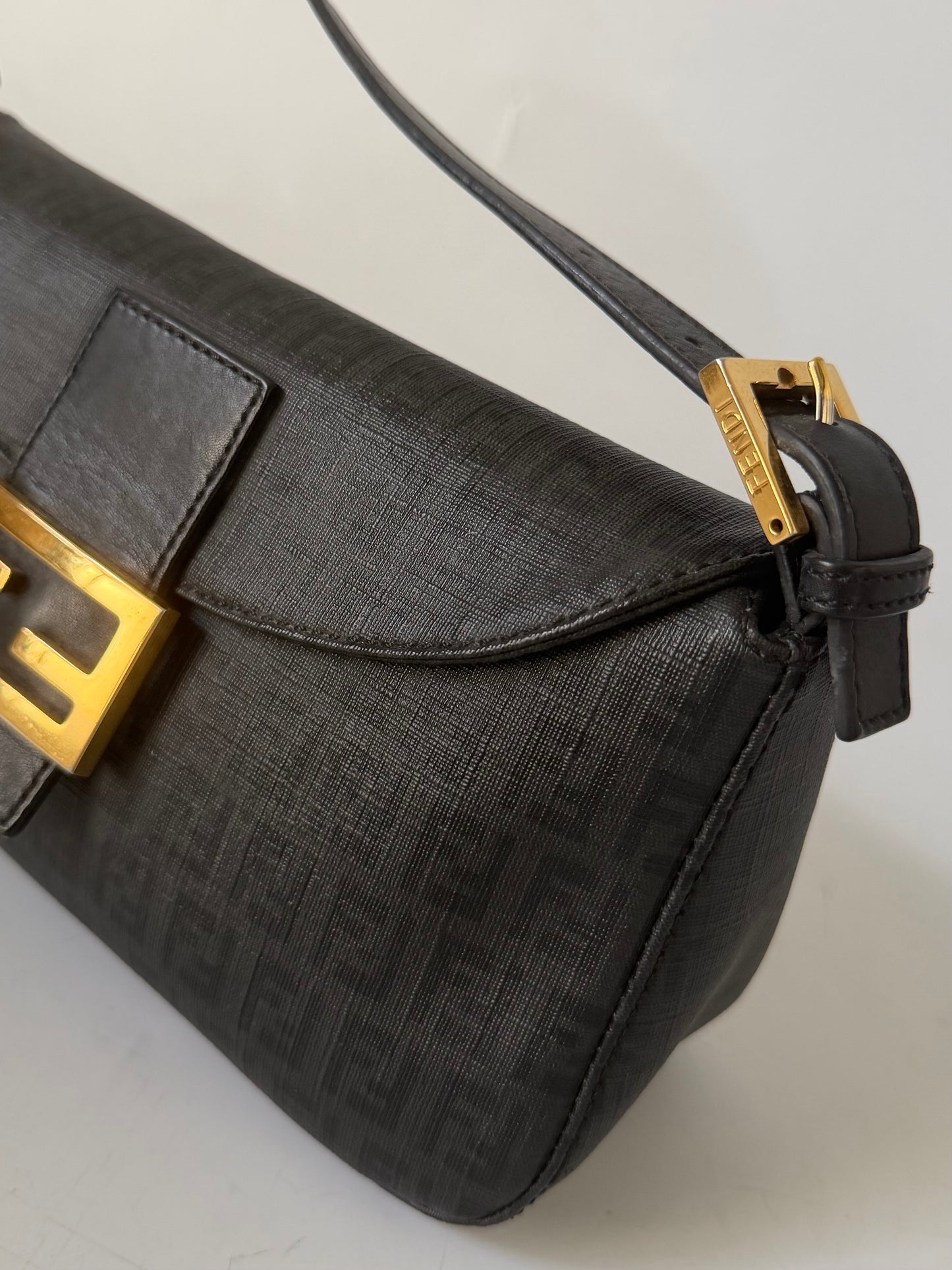 Fendi Zucchino Mama Baguette Bag