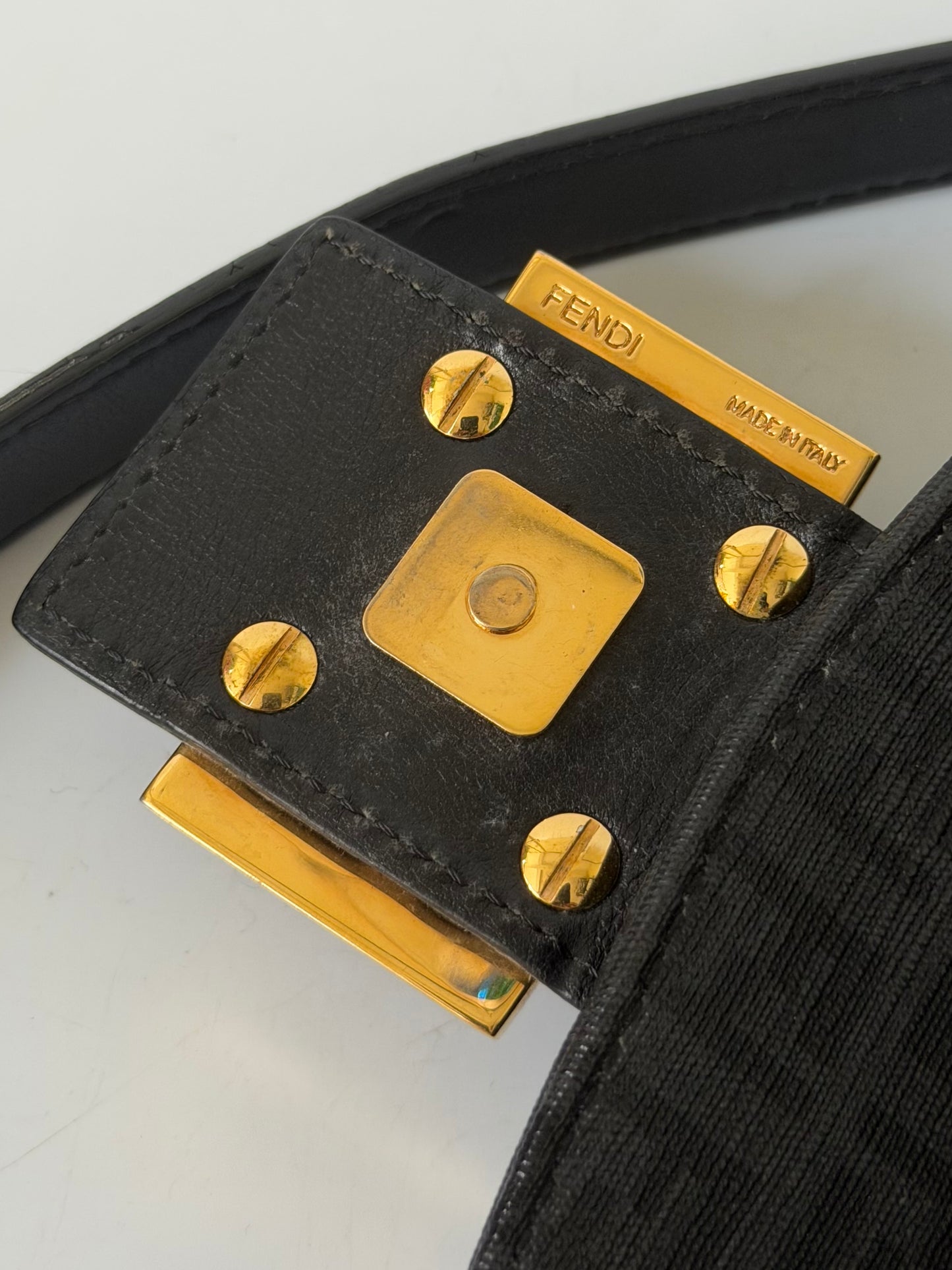 Fendi Zucchino Mama Baguette Bag