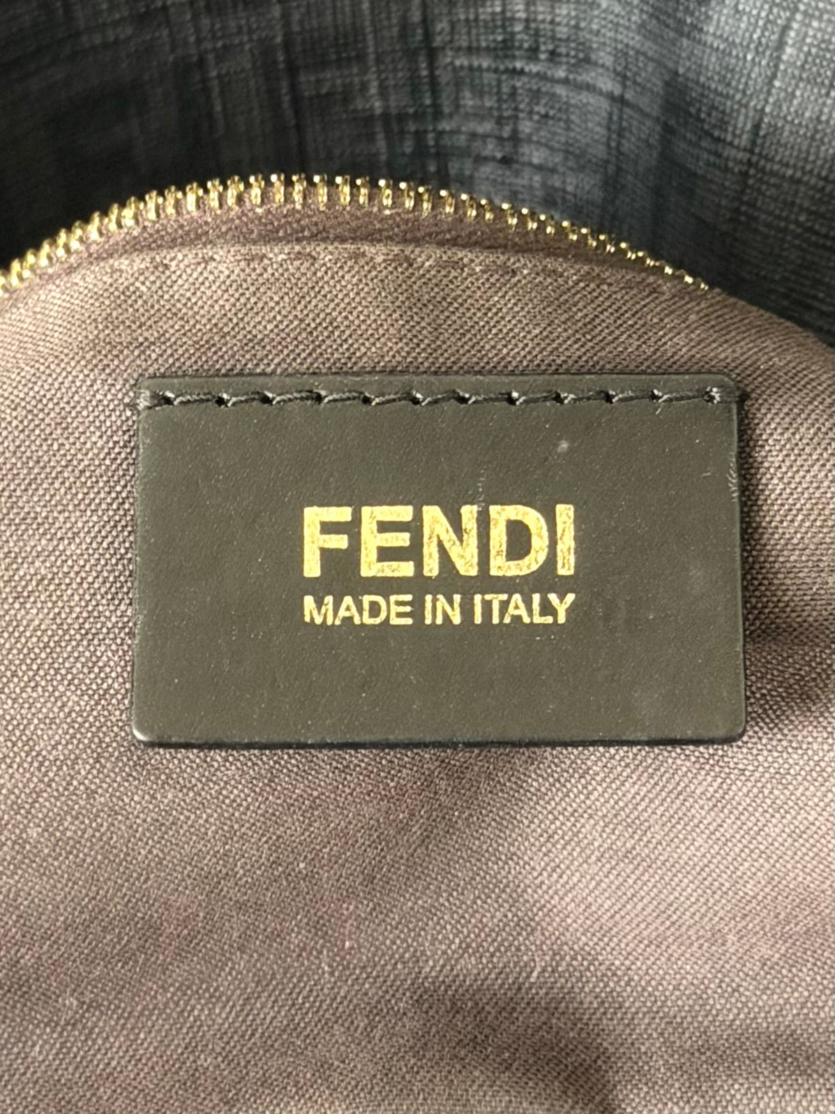 Fendi Zucchino Mama Baguette Bag