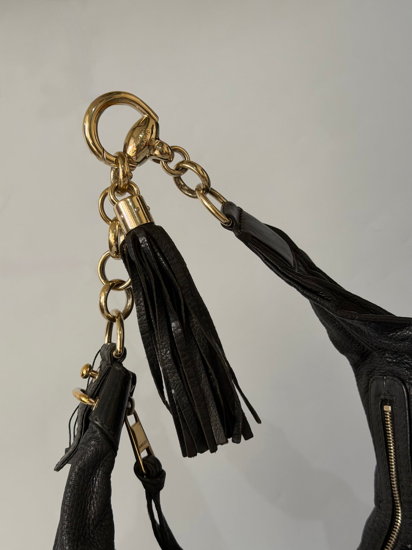 Gucci Black Medium Sienna Hobo Bag