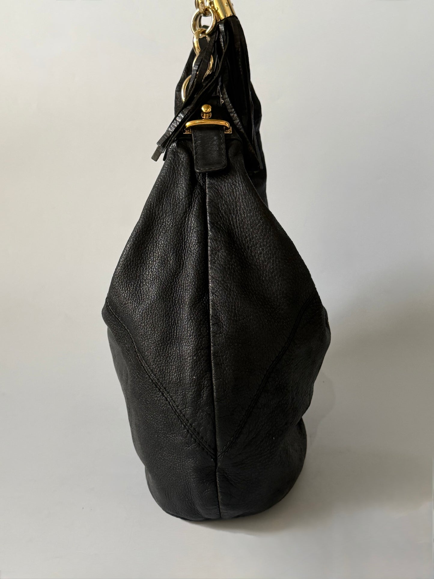 Gucci Black Medium Sienna Hobo Bag