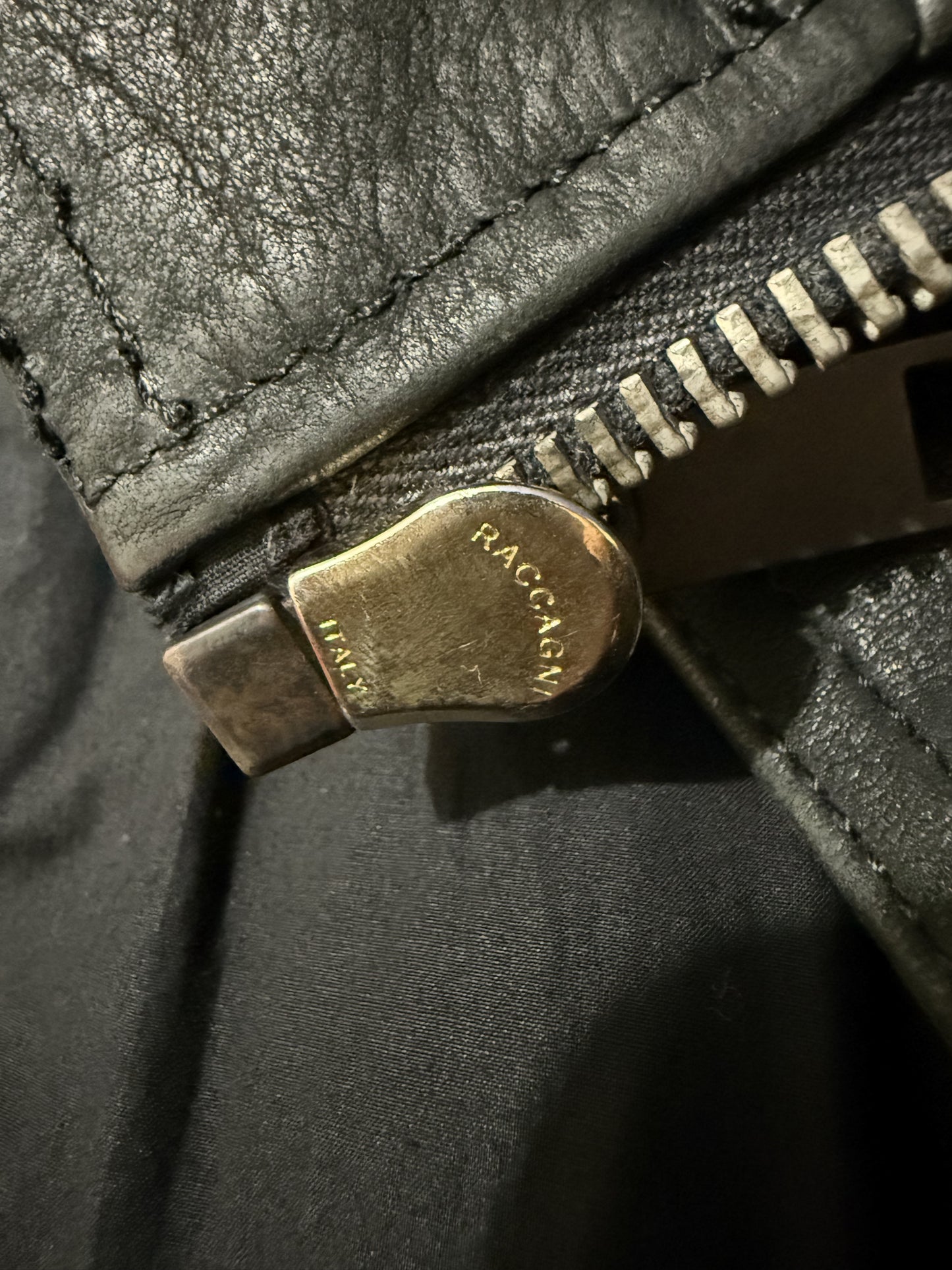 Rick Owens FW13-14 Heavy Hooded Leather Jacket