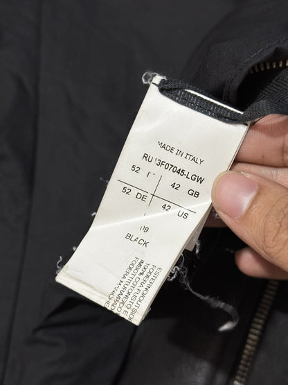 Rick Owens FW13-14 Heavy Hooded Leather Jacket