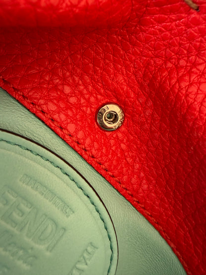 Fendi Red Selleria Mamma Baguette