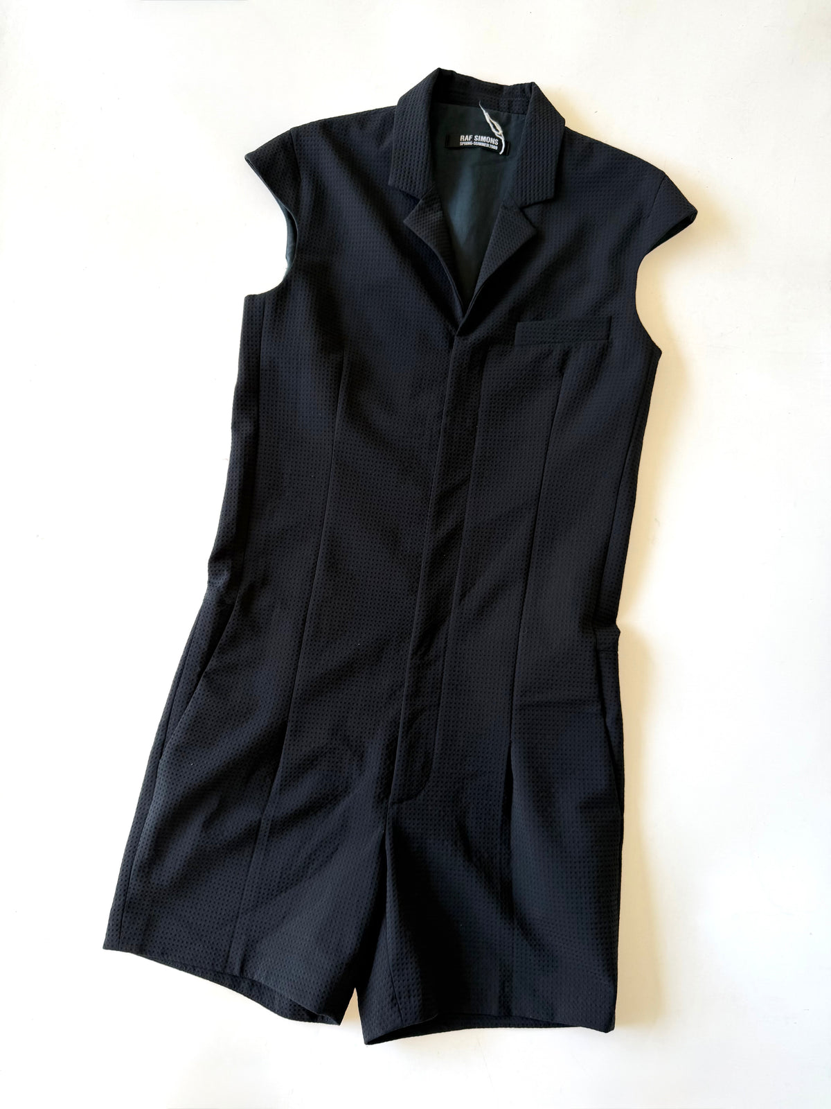 Raf Simons Spring-Summer 2009 Black Romper