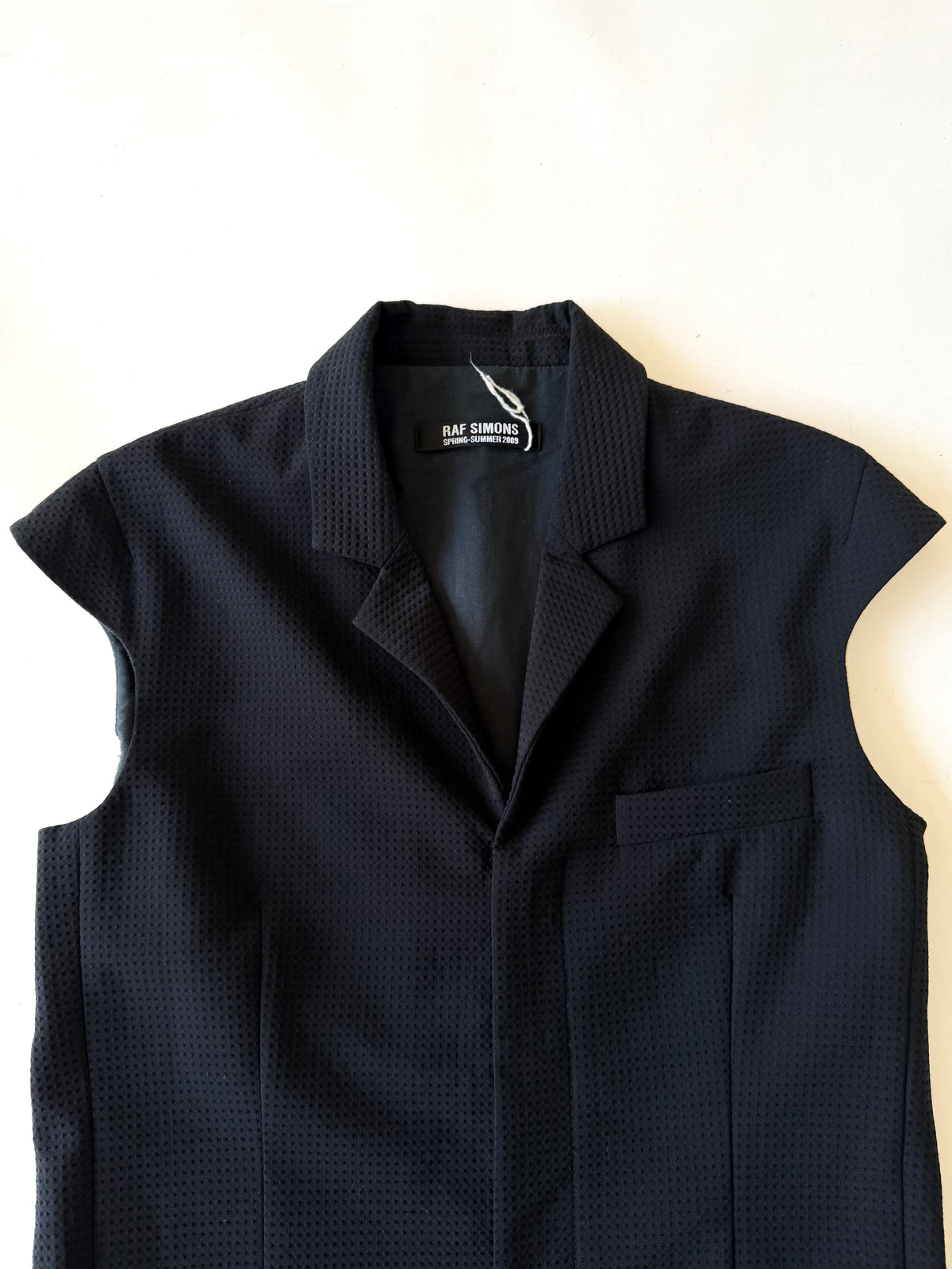 Raf Simons Spring-Summer 2009 Black Romper