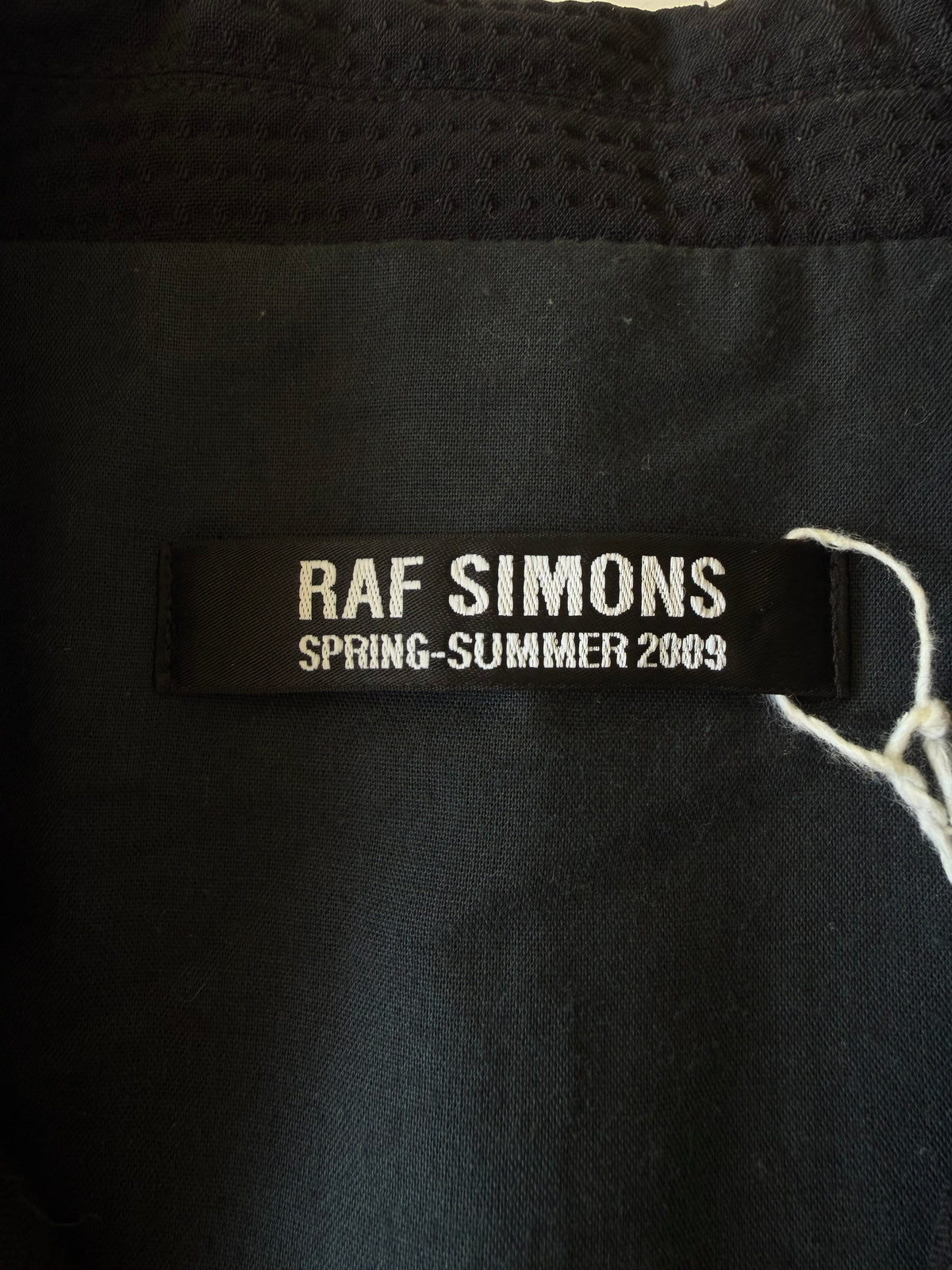 Raf Simons Spring-Summer 2009 Black Romper