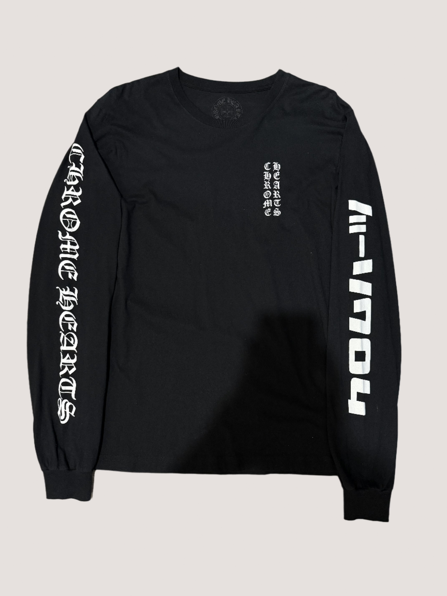 Chrome Hearts Long Sleeve Spellout Logo Design