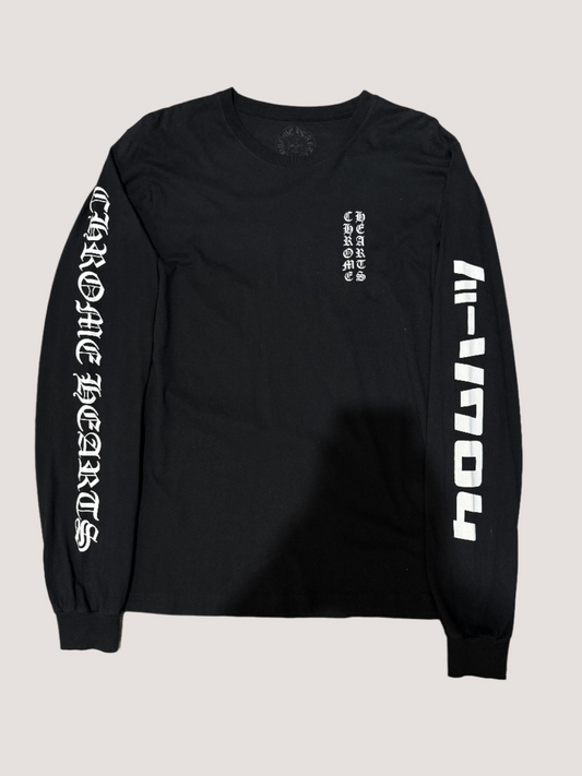 Chrome Hearts Long Sleeve Spellout Logo Design