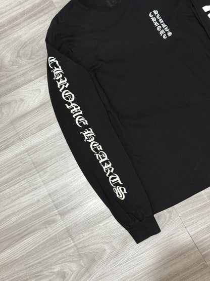 Chrome Hearts Long Sleeve Spellout Logo Design