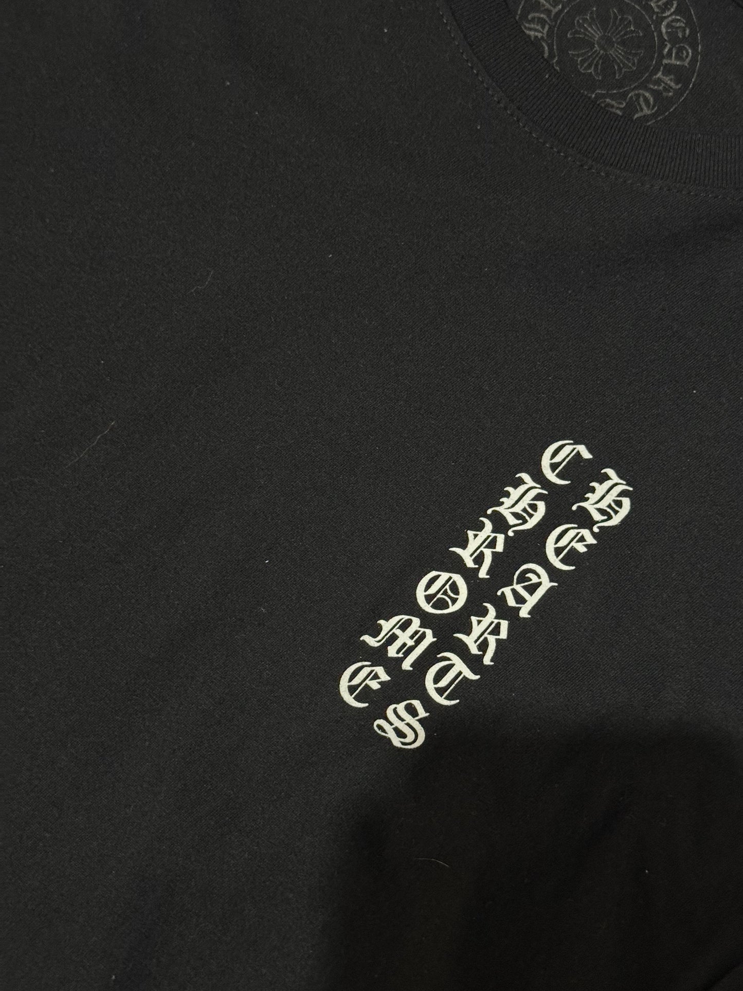 Chrome Hearts Long Sleeve Spellout Logo Design
