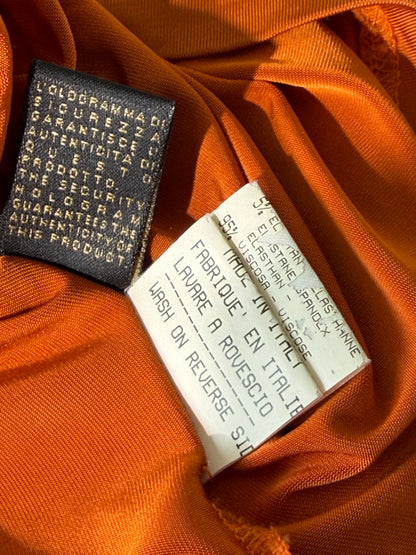 Vintage Roberto Cavalli Orange Jersey Camisole Top