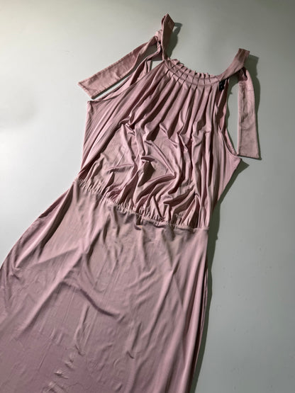 Gucci by Tom Ford Pink Pleated Maxi Dress