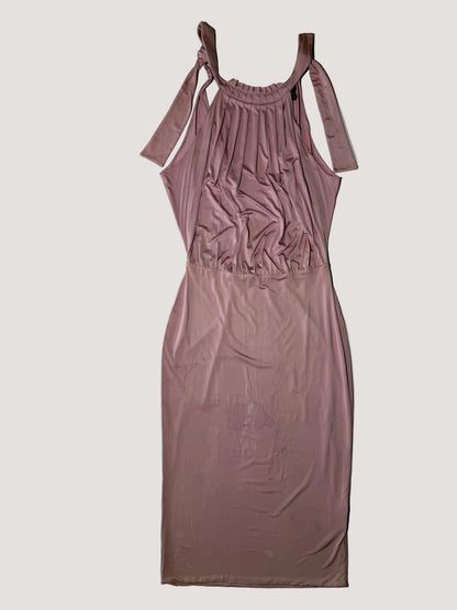 Gucci by Tom Ford Pink Pleated Maxi Dress