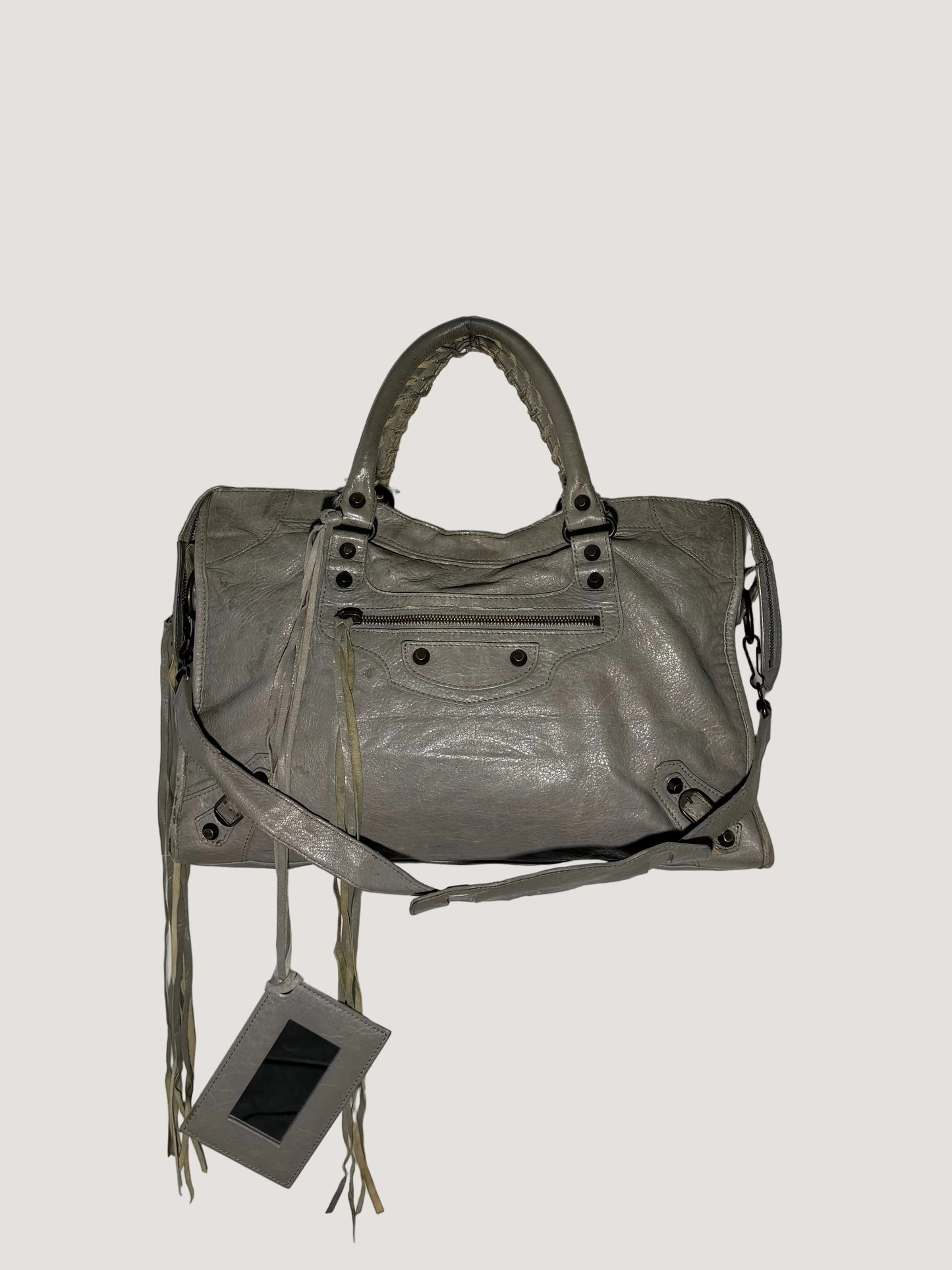 2000's Balenciaga Grey Classic City Bag